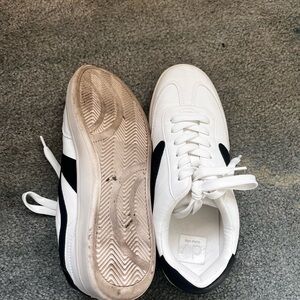 White and Black Sneakers